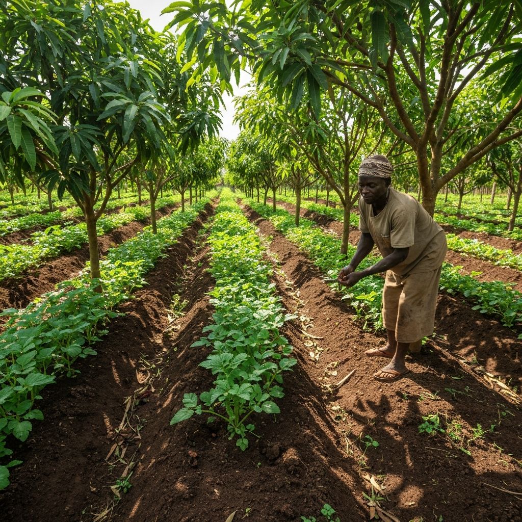 Sustainable agriculture and tree farming